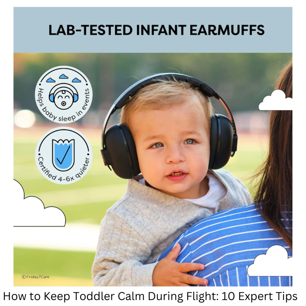 how to keep toddler calm during flight