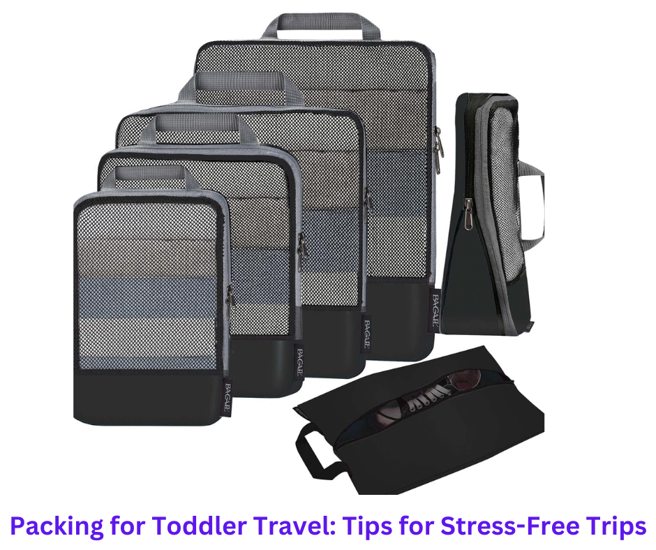 How to pack for toddler travel