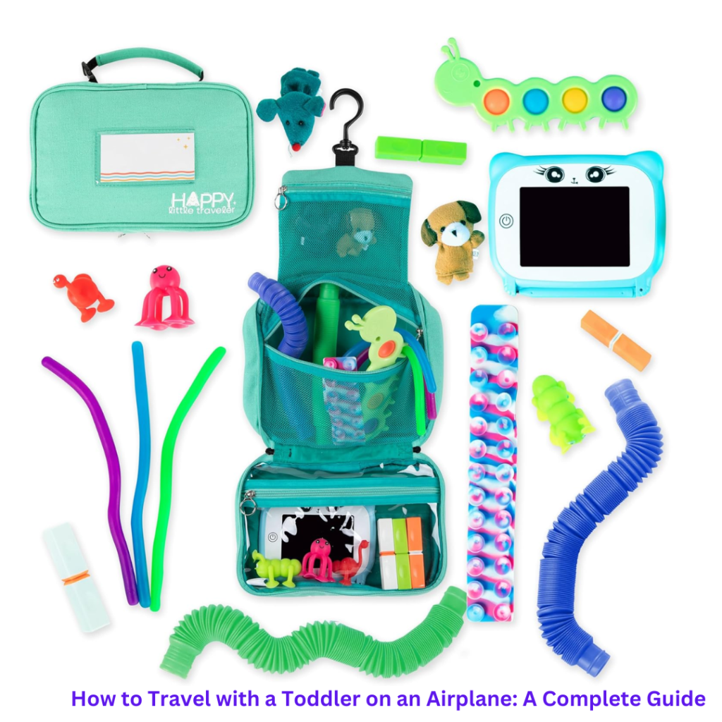 how to travel with a toddler on an airplane