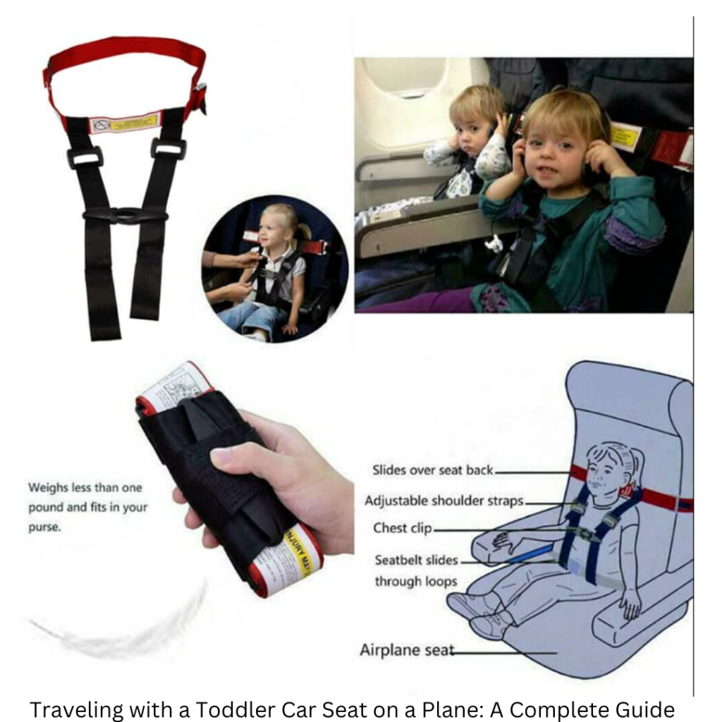 how to travel with toddler car seat on plane