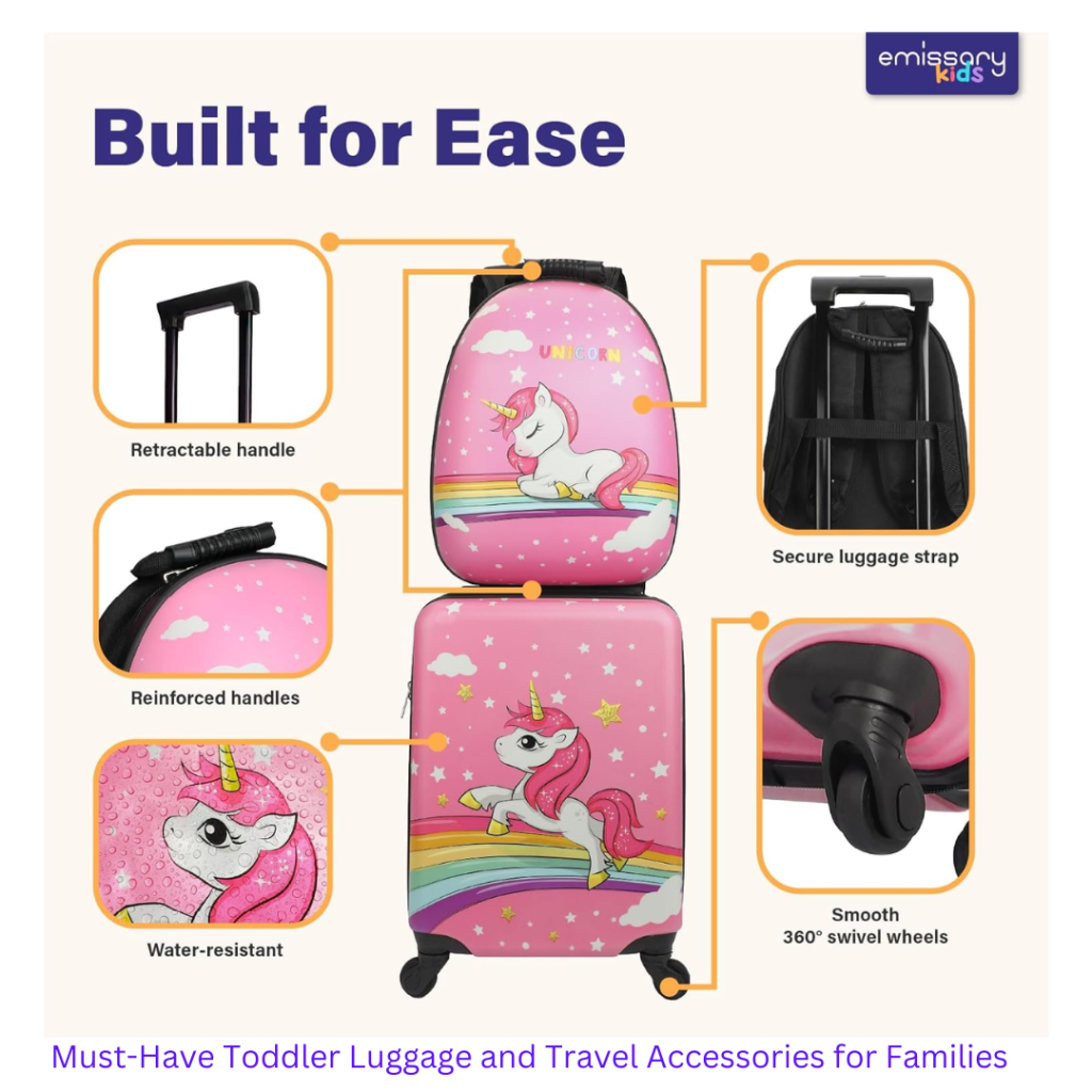 toddler luggage and travel accessories