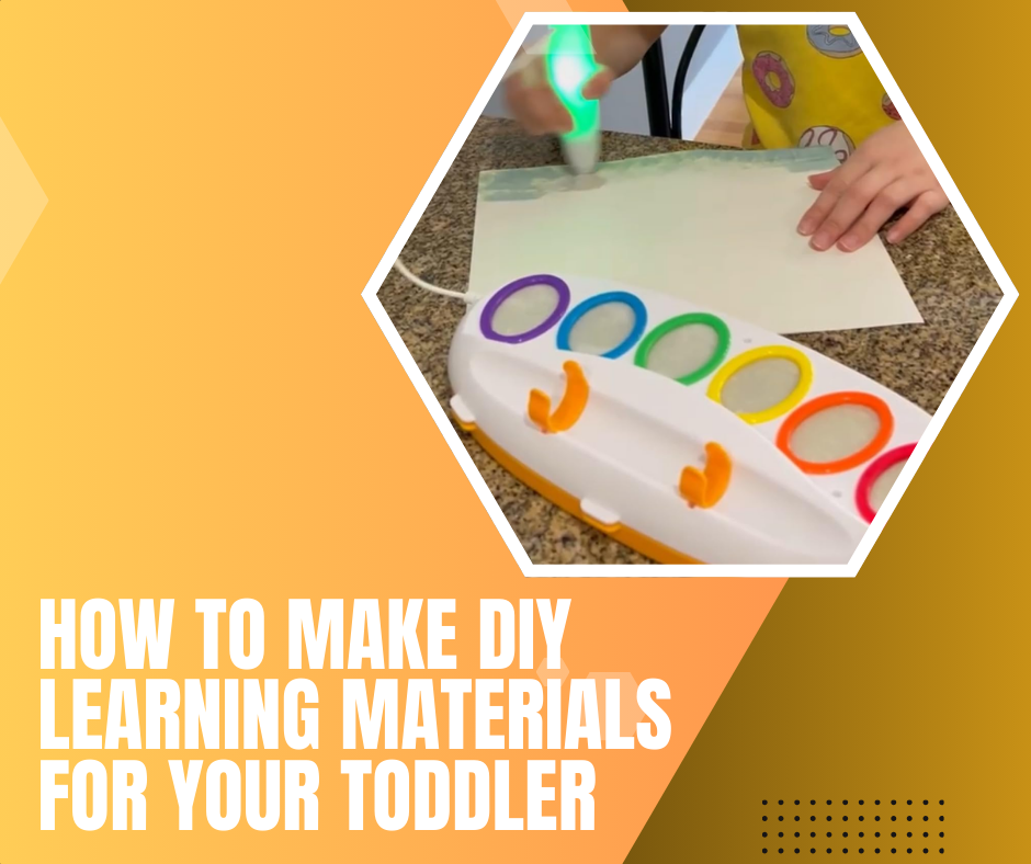 How to Make DIY Learning Materials for Your Toddler